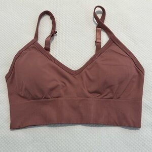Lululemon Ebb To Street Bra II in Rustic Coral Size 4!!!!